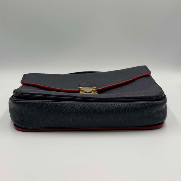 Louis Vuitton Pochette Metis - Monogram Empreinte - Marine Rouge