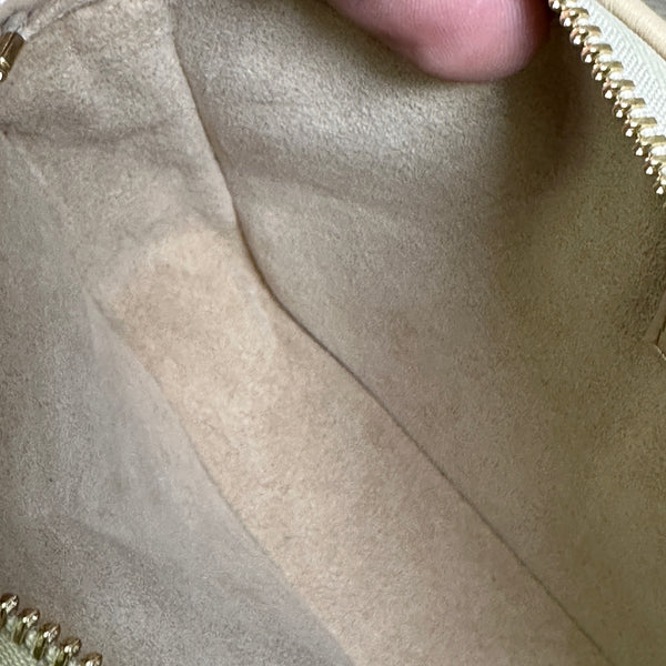 Louis Vuitton Quilted Lambskin Troca Pochette - Beige - Chicago Pawners & Jewelers