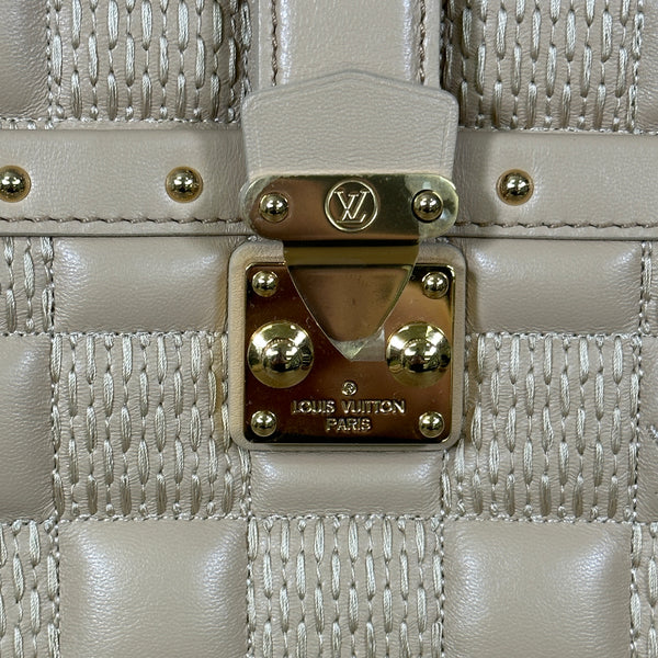 Louis Vuitton Quilted Lambskin Troca Pochette - Beige - Chicago Pawners & Jewelers