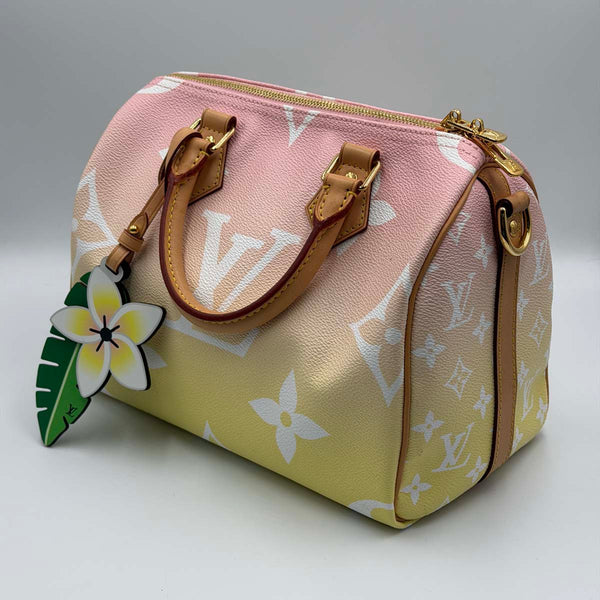 Louis Vuitton Speedy 25 Bandouliere Giant Monogram By The Pool - Sunset