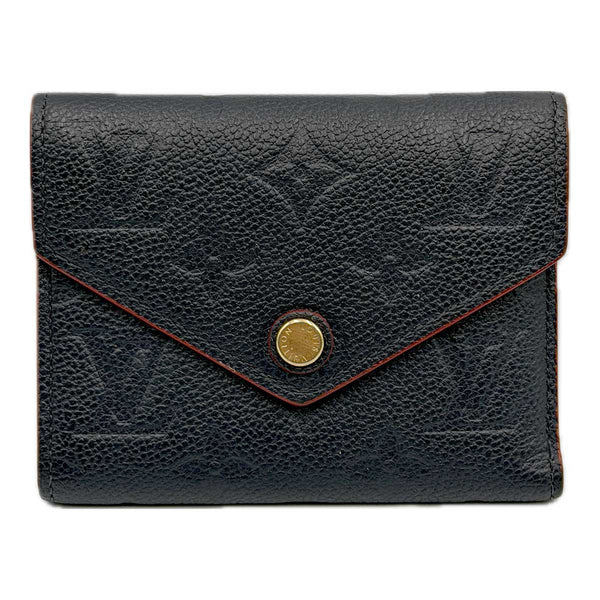 Louis Vuitton Victorine Wallet - Monogram Empreinte - Marine Rouge