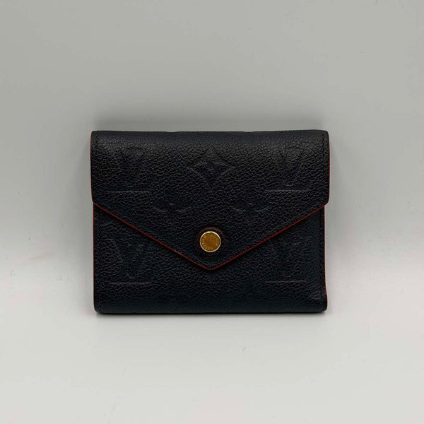 Louis Vuitton Victorine Wallet - Monogram Empreinte - Marine Rouge