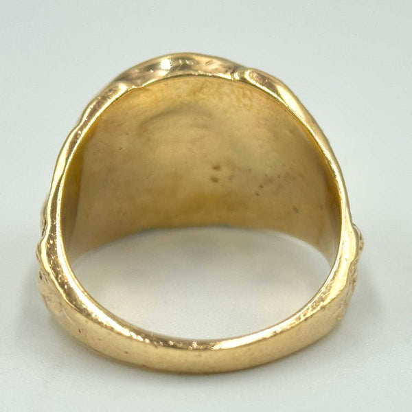 Mexican Gold 2 1/2 Peso Coin Ring