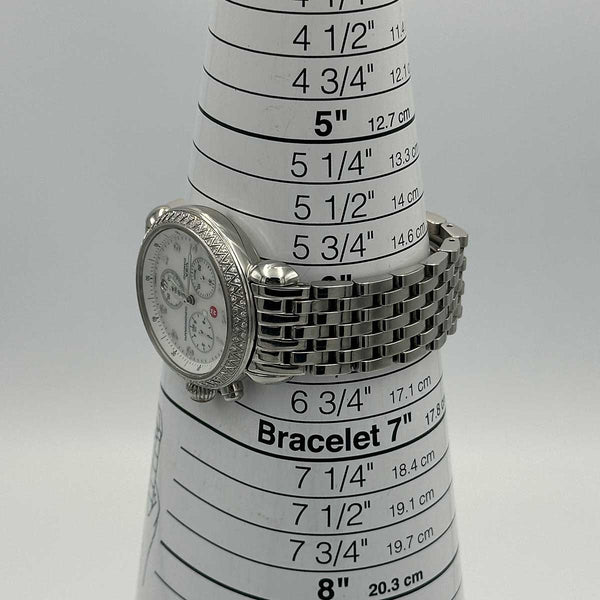 Michele CSX Diamond Chronograph Ladies Watch, Mother of Pearl Dial - Chicago Pawners & Jewelers