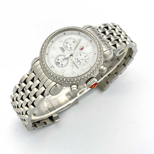 Michele CSX Diamond Chronograph Ladies Watch, Mother of Pearl Dial - Chicago Pawners & Jewelers