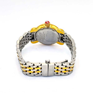Michele CSX Petite, Diamond Bezel, Two-tone watch - Chicago Pawners & Jewelers