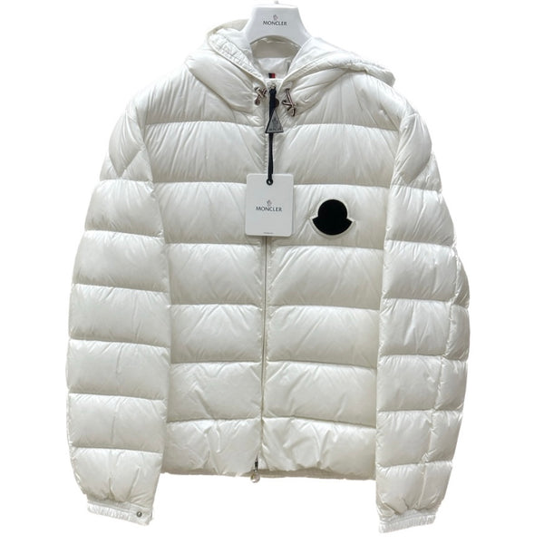 Moncler Sassiere Giubbotto Down Jacket White - Size 7