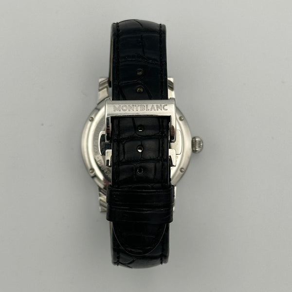 Montblanc Star Date Automatic - Black Dial, Black leather band