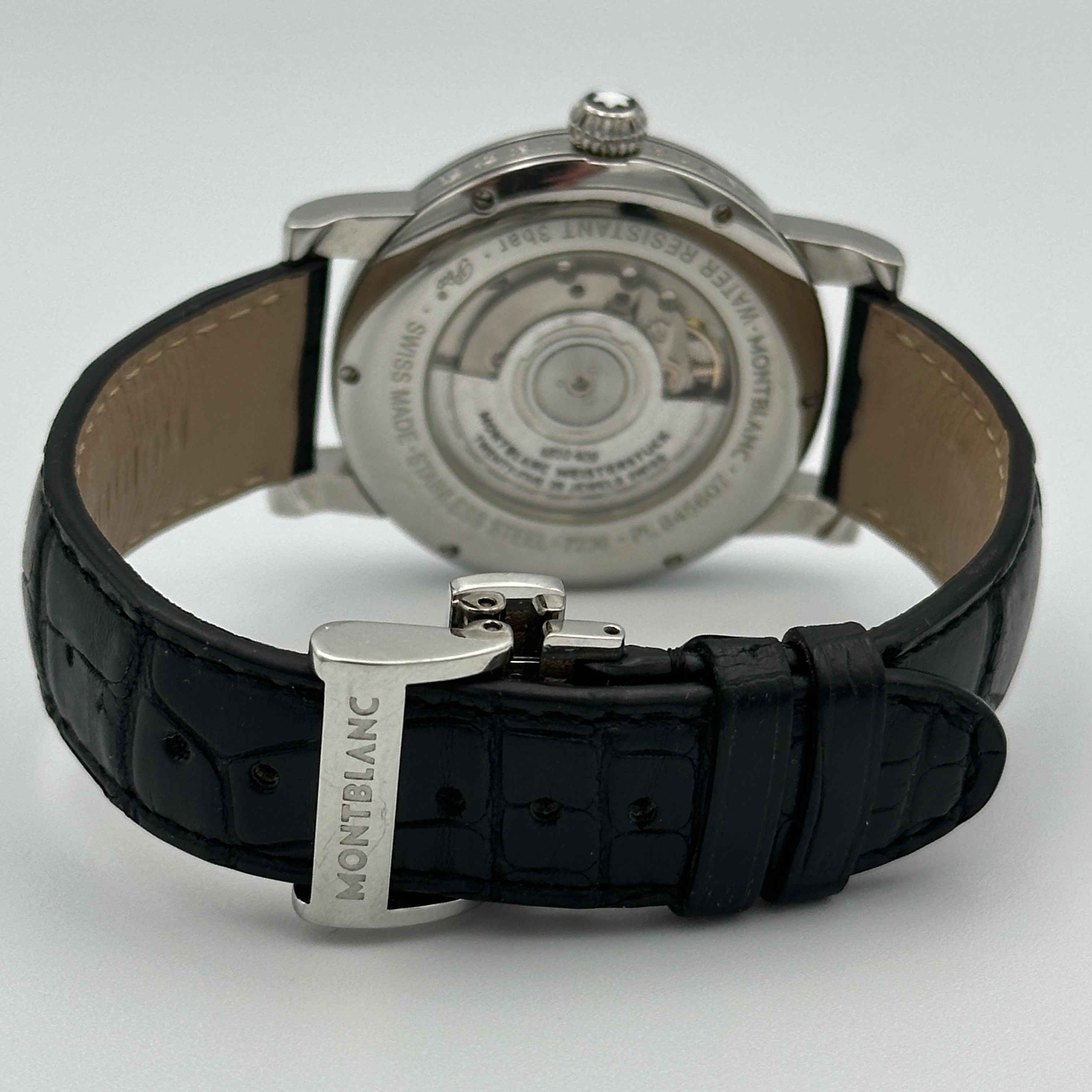 MONT BLANC AUTOMATIC 腕時計 モンブラン トラディション オートマティック デイト 40 mm