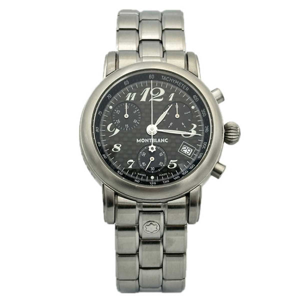 Montblanc Star Meisterstück Chronograph - Black Dial - Ref 7046