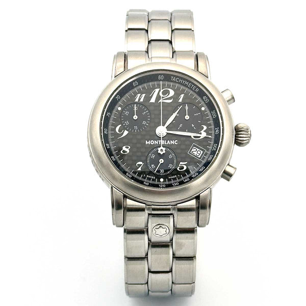 Montblanc Star Meisterstück Chronograph - Black Dial - Ref 7046