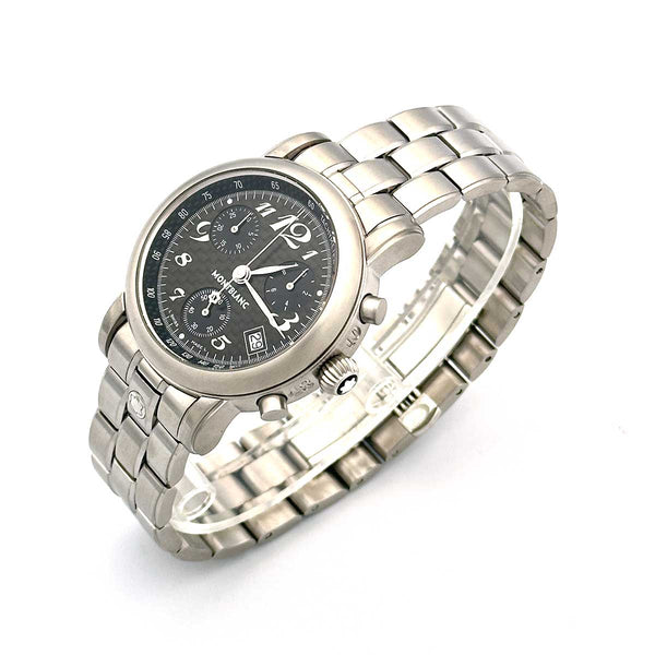 Montblanc Star Meisterstück Chronograph - Black Dial - Ref 7046