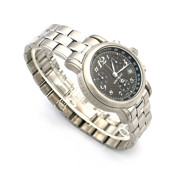 Montblanc Star Meisterstück Chronograph - Black Dial - Ref 7046