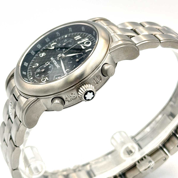 Montblanc Star Meisterstück Chronograph - Black Dial - Ref 7046