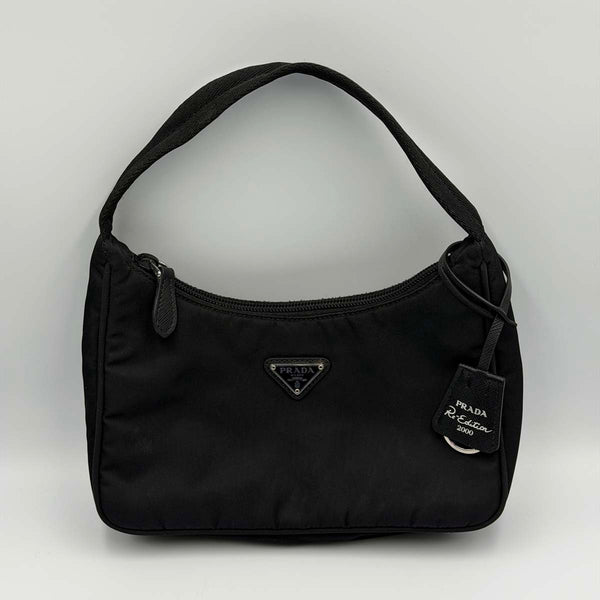 Prada Re-Edition 2000 Mini Bag in Black Nylon