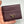 Prada Saffiano Leather Card Holder - Burgundy