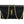 Saint Laurent Cassandre Envelope Chain Wallet in Grain De Poudre Leather - Black