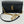 Saint Laurent Cassandre Envelope Chain Wallet in Grain De Poudre Leather - Black