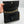 Saint Laurent Kate Medium Chain Bag With Tassel In Crocodile-embossed Shiny Leather - Nero