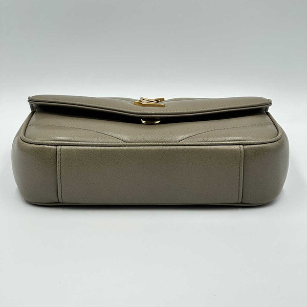 Saint Laurent LouLou Mini Bag in Lambskin - Strong Dark Moss