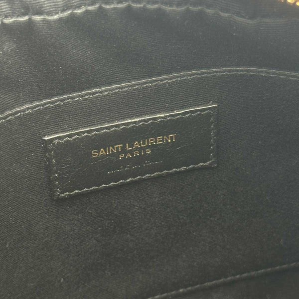 Saint Laurent Medium Lou Camera Bag with Tassel - Burgundy