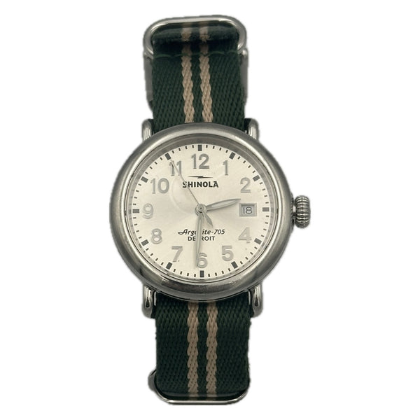 Shinola Runwell 36mm - Silver Dial