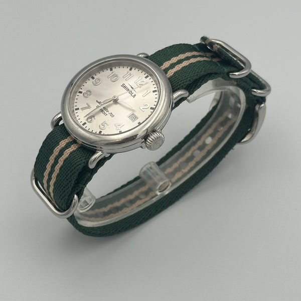 Shinola Runwell 36mm - Silver Dial
