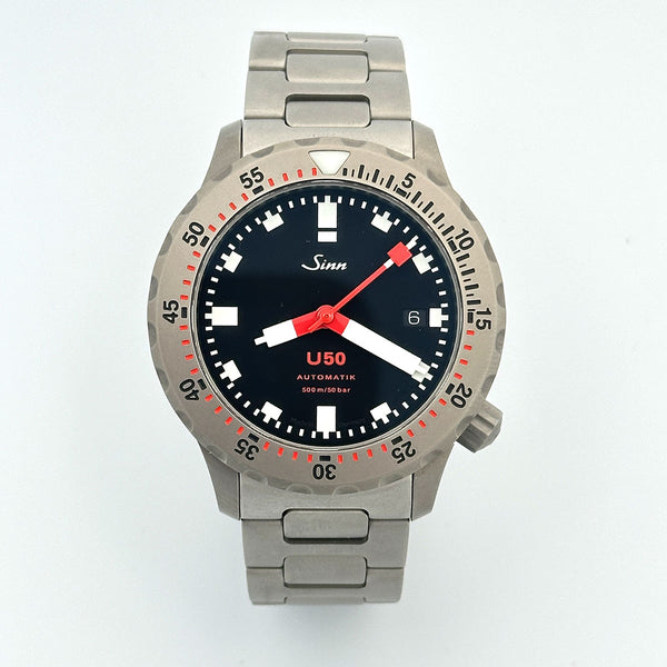 Sinn U50 Submarine Steel Watch - Date