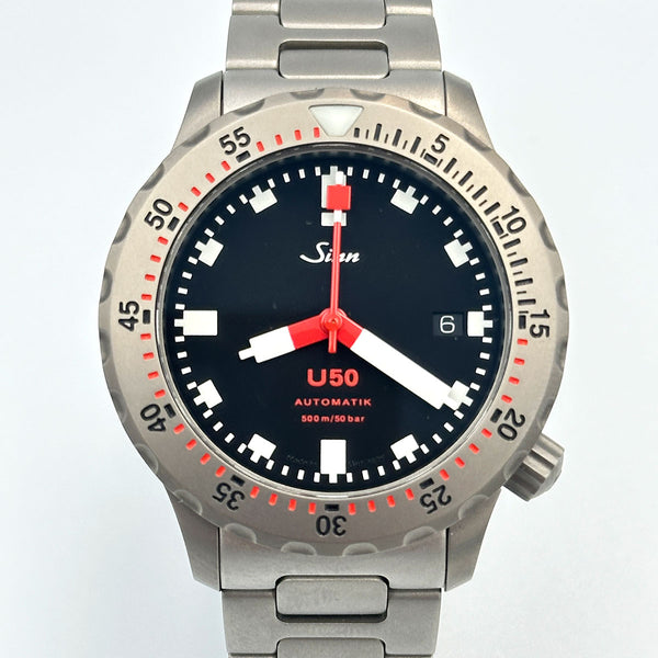 Sinn U50 Submarine Steel Watch - Date