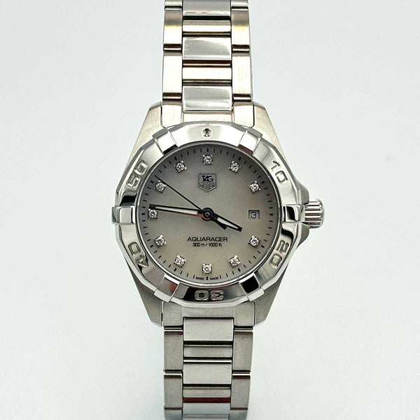 Tag Heuer Aquaracer Ladies - 27mm - Mother of Pearl and Diamond Dial