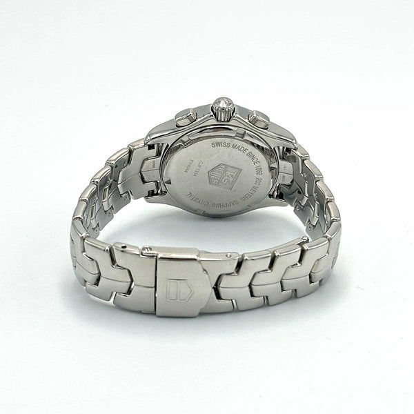 Tag Heuer Ladies Link Diamond Watch Chronograph - 33mm - Mother of Pearl
