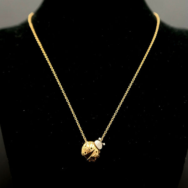 Tiffany & Co. Return to Tiffany Love Bugs Ladybug in 18k Rose Gold and Sterling Silver