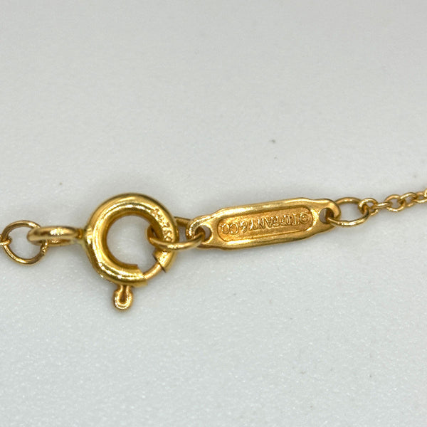 Tiffany & Co. Sixteen Stone Pendant and Chain in 18k Yellow Gold and Platinum