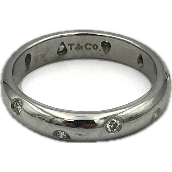 Tiffany & Co Etoile Platinum Band
