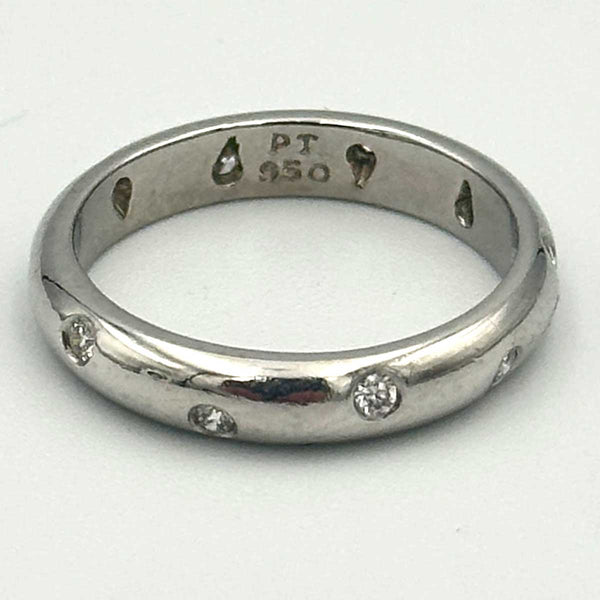 Tiffany & Co Etoile Platinum Band