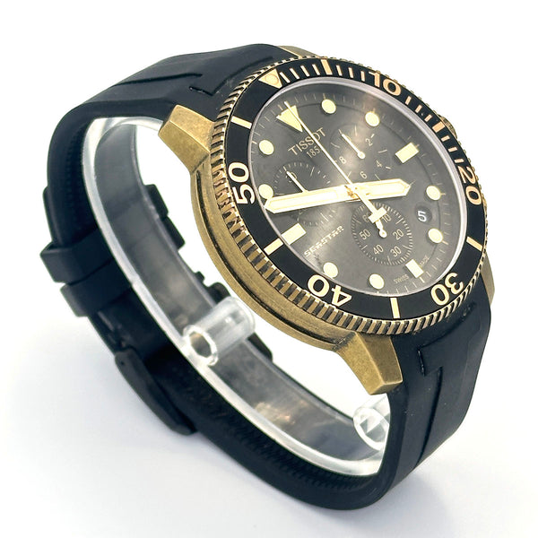 Tissot Seastar 1000 Chronograph Watch - Gold Tone