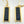 Trisko Geometric Yellow Gold and Sapphire Earrings