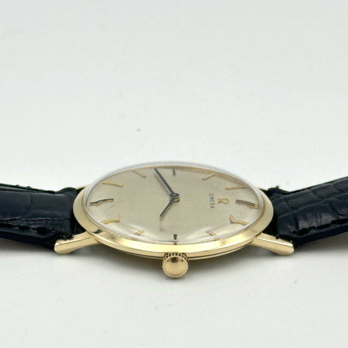 Vintage Omega Dress Watch 14k Gold