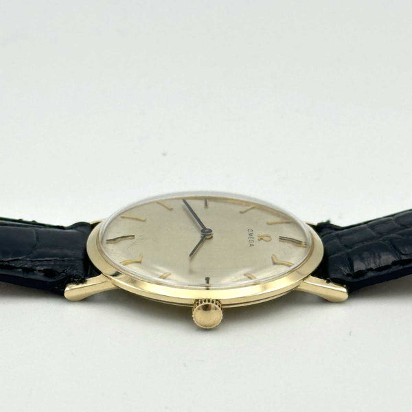 Vintage Omega Dress Watch 14k Gold