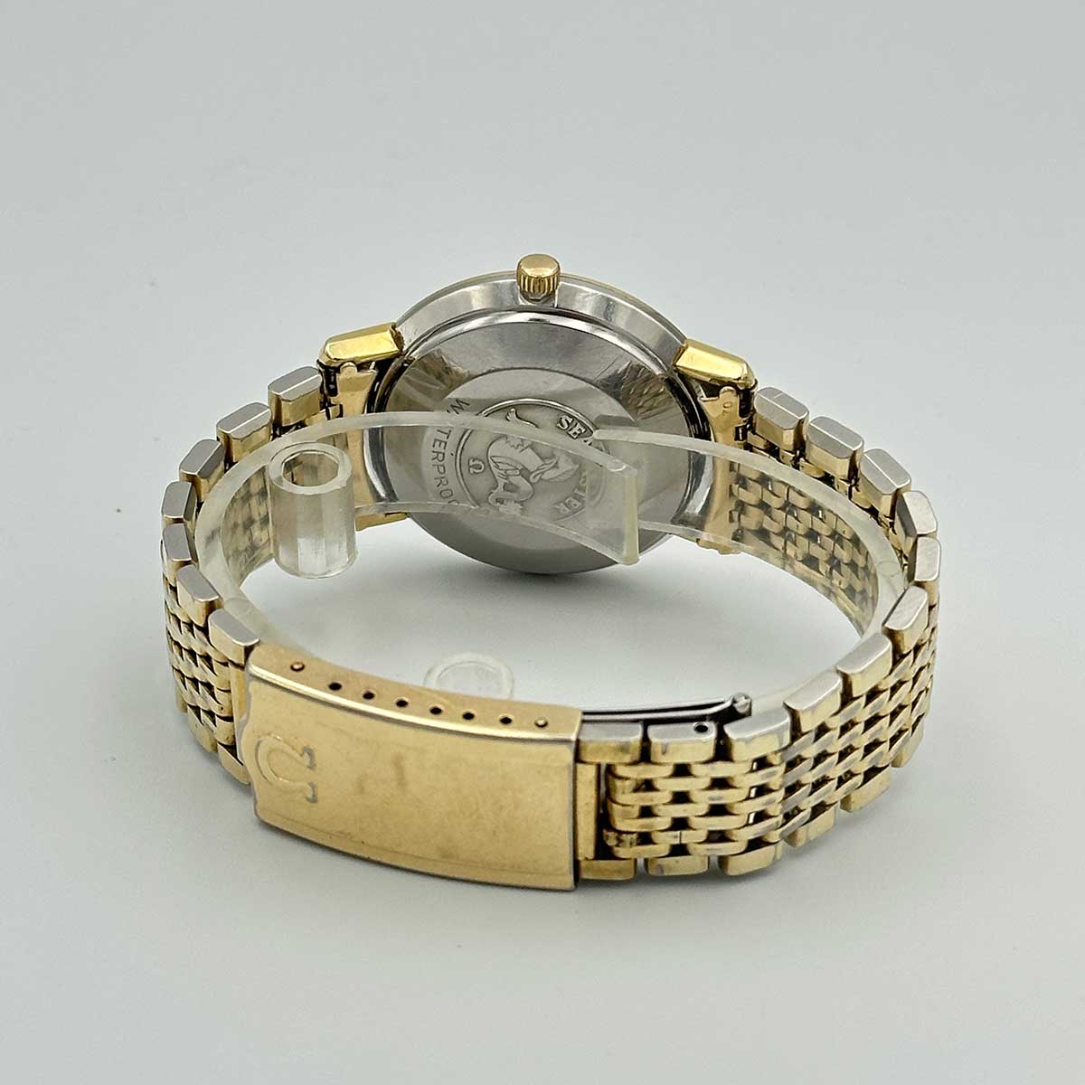 Vintage Omega Seamaster Deville - Date - Gold Plate