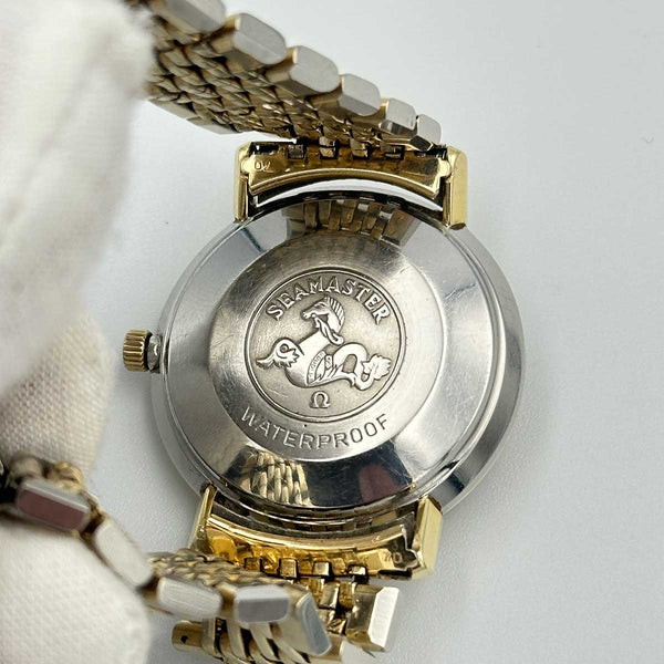 Vintage Omega Seamaster Deville - Date - Gold Plate