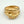 Vintage Tiffany & Co. Stamped 14k Yellow Gold Croissant Dome Ring