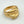 Vintage Tiffany & Co. Stamped 14k Yellow Gold Croissant Dome Ring