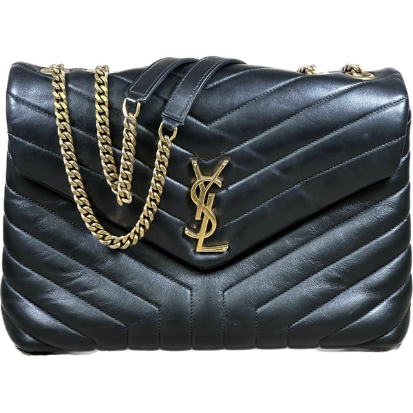 YSL Loulou Medium Quilted Leather Shoulder Bag