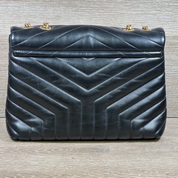 YSL Loulou Medium Quilted Leather Shoulder Bag