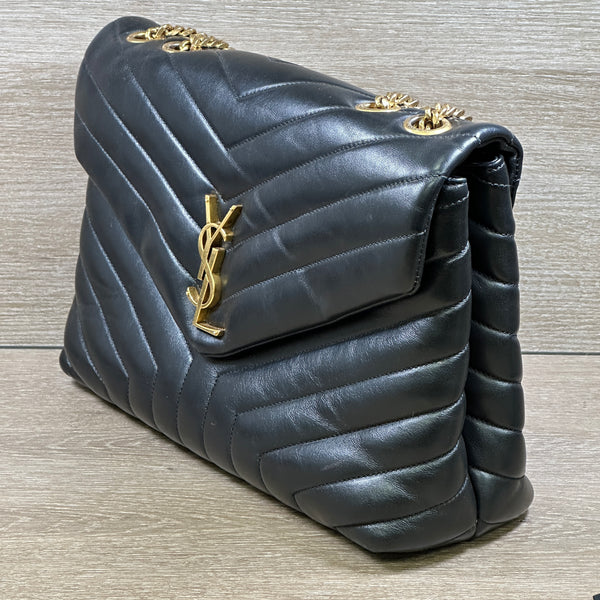 YSL Loulou Medium Quilted Leather Shoulder Bag