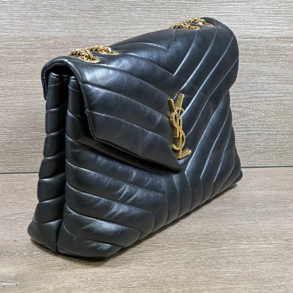 YSL Loulou Medium Quilted Leather Shoulder Bag