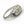 Art Deco 2 Stone Diamond Ring with Sapphires
