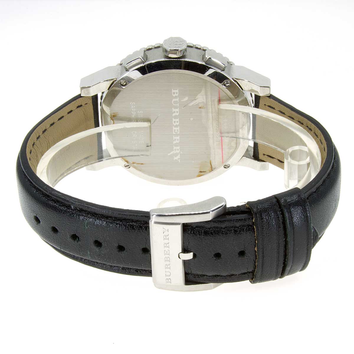 Burberry sales watch black