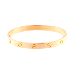 Cartier Love Bracelet Pink Gold - Chicago Pawners & Jewelers